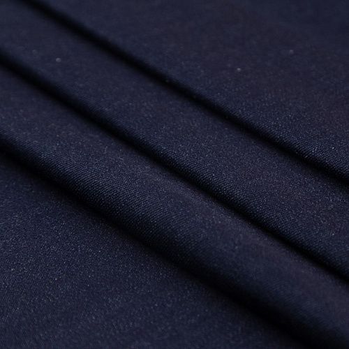 Джинс стрейч 015-19945 черно-синий однотонный