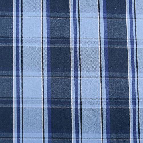 Коттон 063-12301 голубой принтованный