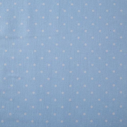 Бязь премиум ш.220 см 007-13830 светло-голубой принтованный