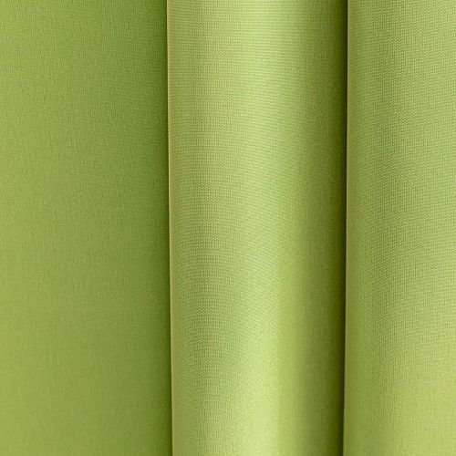 Ткань портьерная тафта h-300 см Т371-02-113 салатовый однотонный