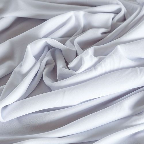 Бархат 002-04367 белый однотонный