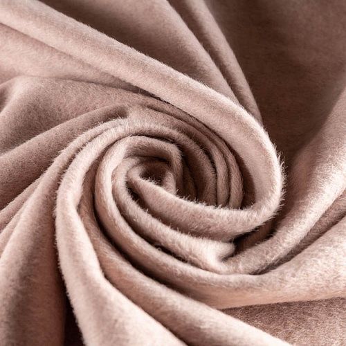 Ткань пальтовая К29-652 пепельно-сиреневый однотонный