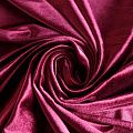 Бархат-лайкра 002-04108 брусничный однотонный