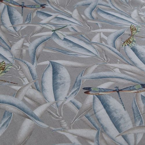 Ткань портьерная H-280 см 19-02-15855 серый принтованный