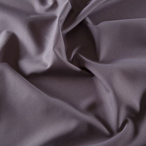 Ткань портьерная негорючая габардин 16-02-13733 серый однотонный