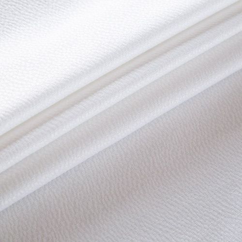 Жаккард 017-12133 белый однотонный