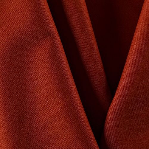 Ткань костюмная 025-06440 темно-терракотовый однотонный