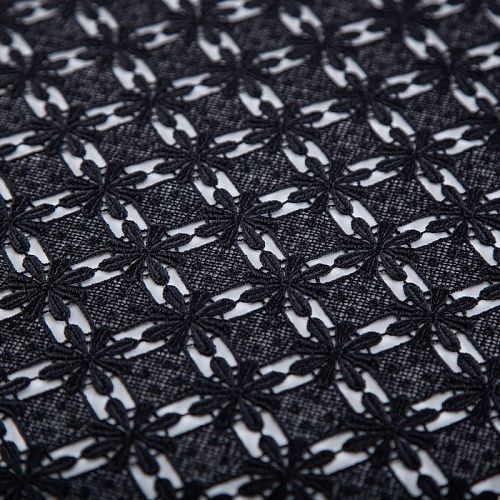 Гипюр-макраме 012-20204 черный