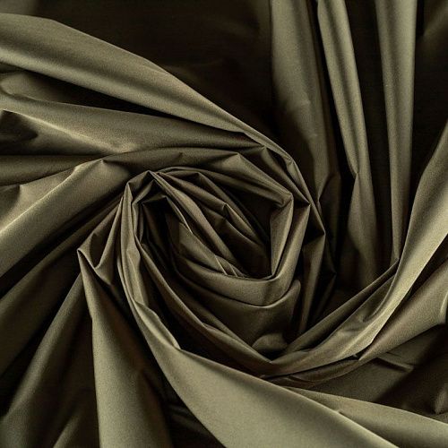 Ткань плащевая К33-606 хаки однотонный