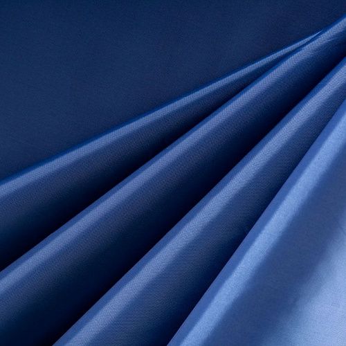 Ткань плащевая К33-688 синий однотонный