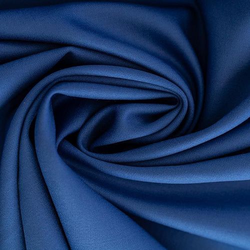 Ткань костюмная К36-136 кобальтовый однотонный