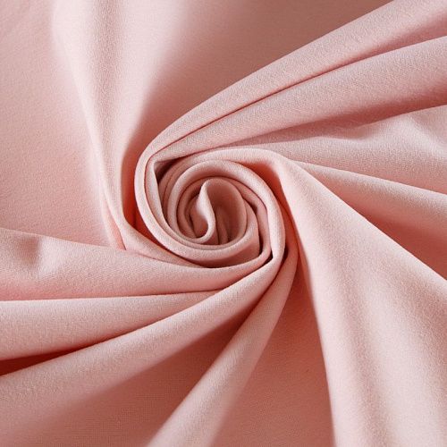 Джерси 014-12082 розовый персик однотонный