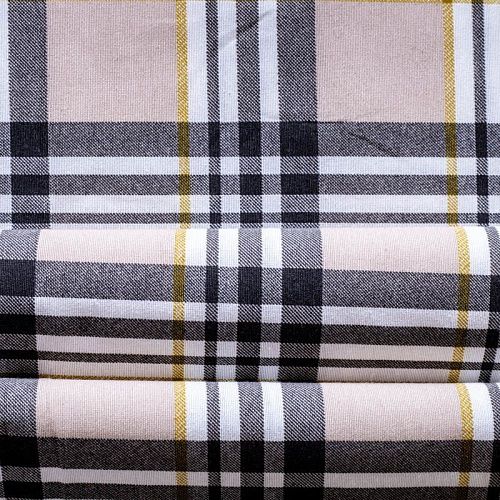 Ткань портьерная L-280 см 501-02-03 бежевый принтованный