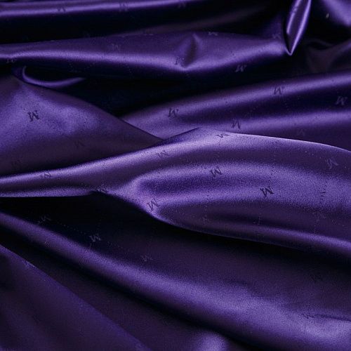 Ткань подкладочная стрейч Max Mara 045-17107 пурпурный