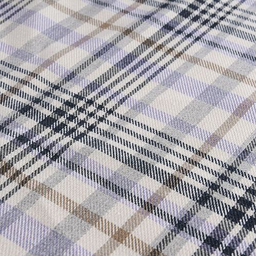 Ткань костюмная 025-11755 клетка сиреневый