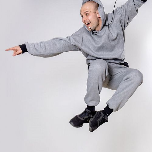 Костюм спортивный мужской ГИ004 серый