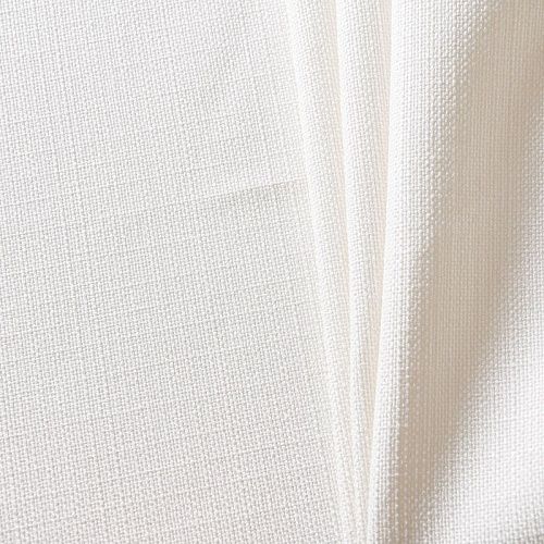 Ткань портьерная лен h-300 см 05-02-11511 молочный однотонный