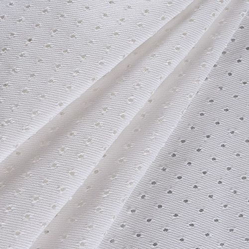 Джинс с перфорацией 015-11860 белый