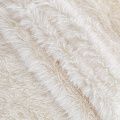 Мех искусственный 037-15249 молочный однотонный
