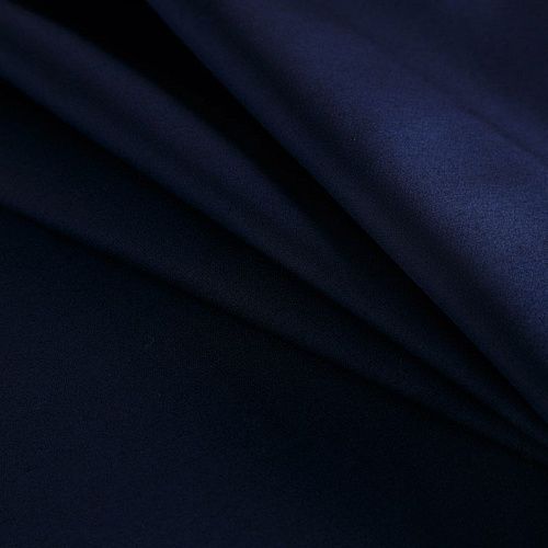 Ткань костюмная 025-15046 океанский синий однотонный