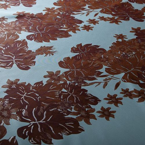 Жаккард Blumarine 017-19080 голубой/корица