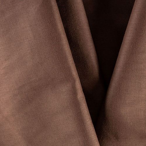 Хлопок-вуаль К28-386 орехово-коричневый однотонный
