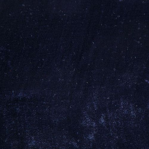 Бархат шелковый 002-17709 чернильный однотонный