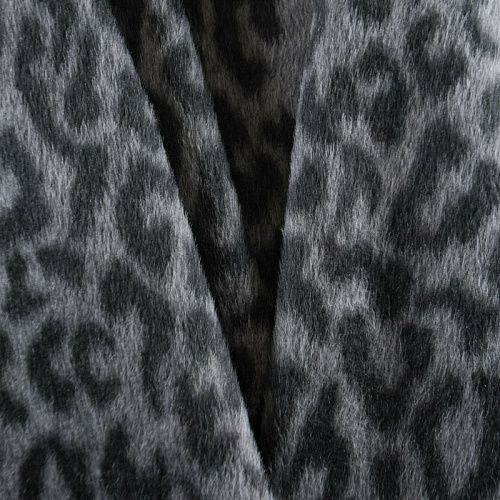 Ткань пальтовая 040-12122 серый принтованный