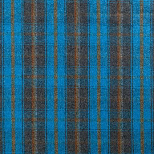 Ткань пальтовая 040-06074 сине-голубой принтованный