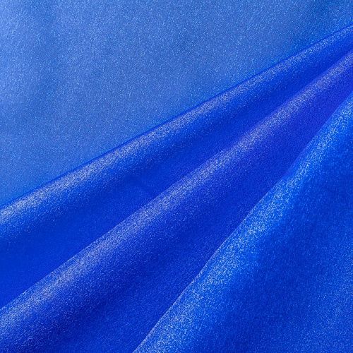 Органза К33-1000 васильковый однотонный