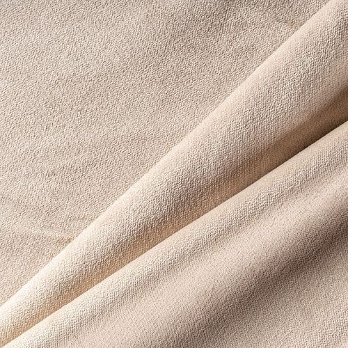 Ткань портьерная бархат 529-02-154 жемчужно-серый однотонный