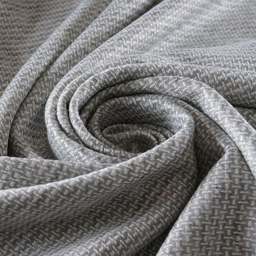 Трикотаж вязаный 056-11856 серо-молочный