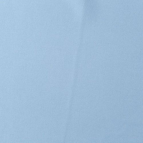 Креп 026-06529 светло-голубой однотонный