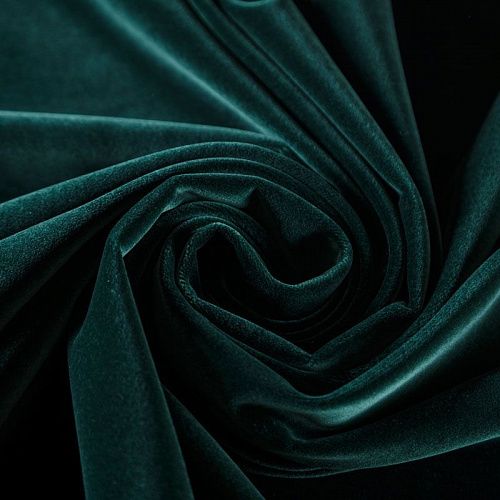 Бархат 002-06306 малахитовый однотонный