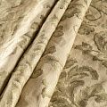 Ткань портьерная лен Т274-02-16 фисташковый жаккардовый