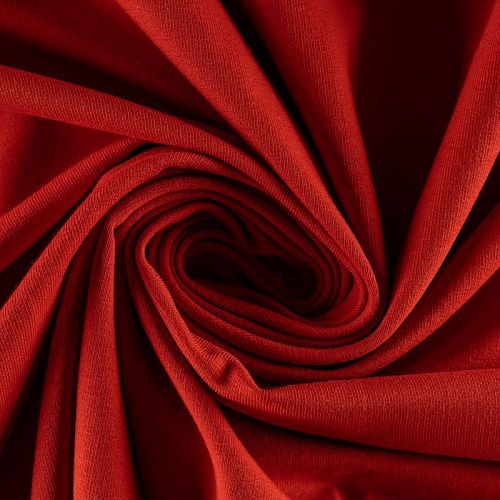 Футер 2-х нитка К36-010 красный однотонный