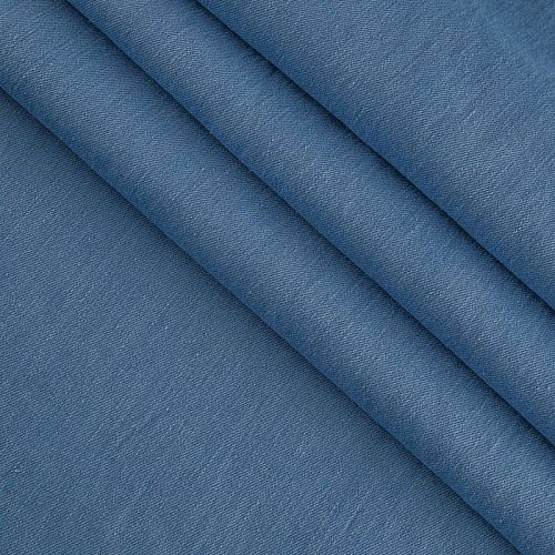 Джинс стрейч 015-17154 голубой однотонный