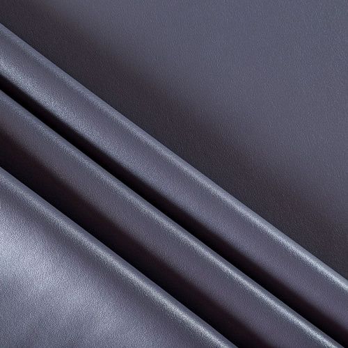 Экокожа на флисе К25-917 пепельно-фиолетовый однотонный