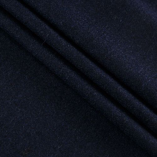 Ткань костюмная 025-14401 темно-синий меланж