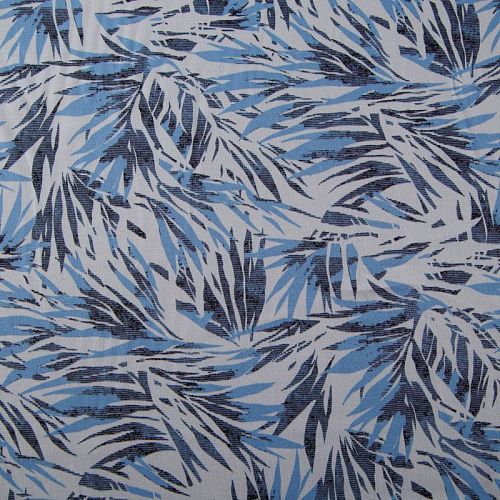 Штапель 069-16620 белый принтованный