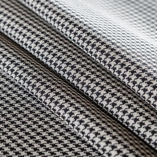 Ткань пальтовая двухсторонняя 040-06291 клетка/фуксия