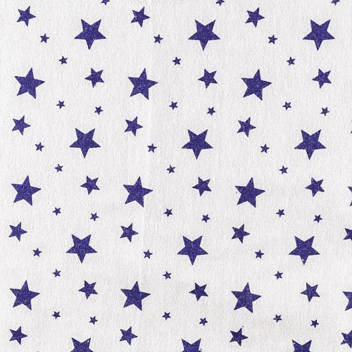 Фланель 060-00650 белый принтованный