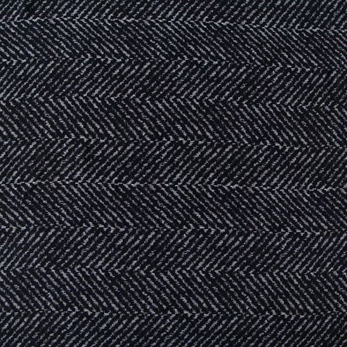 Крепдешин шелковый 028-12464 черный принтованный