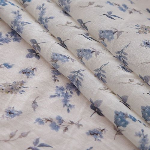 Тенсел 053-17769 молочный принтованный