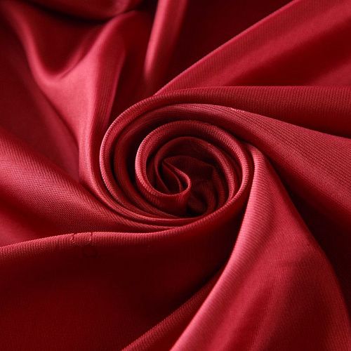 Ткань подкладочная 045-12995 пыльная вишня жаккард