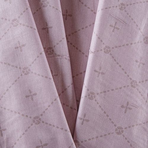 Сатин-твил ш.220 см 007-13907 розовый антик принтованный