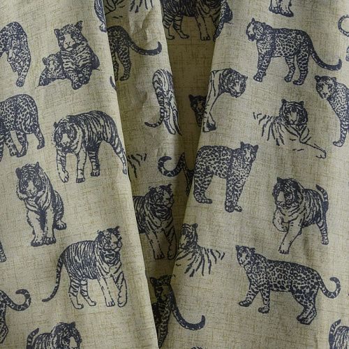 Шелк-батист 003-11939 оливковый принтованный