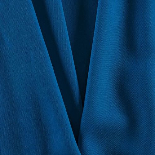 Твил-штапель 069-12794 бирюзово-лазурный