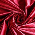 Бархат-лайкра К25-650 темно-красный однотонный