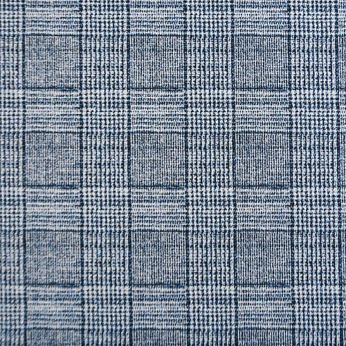 Ткань костюмная с люрексом 025-12229 голубой меланж